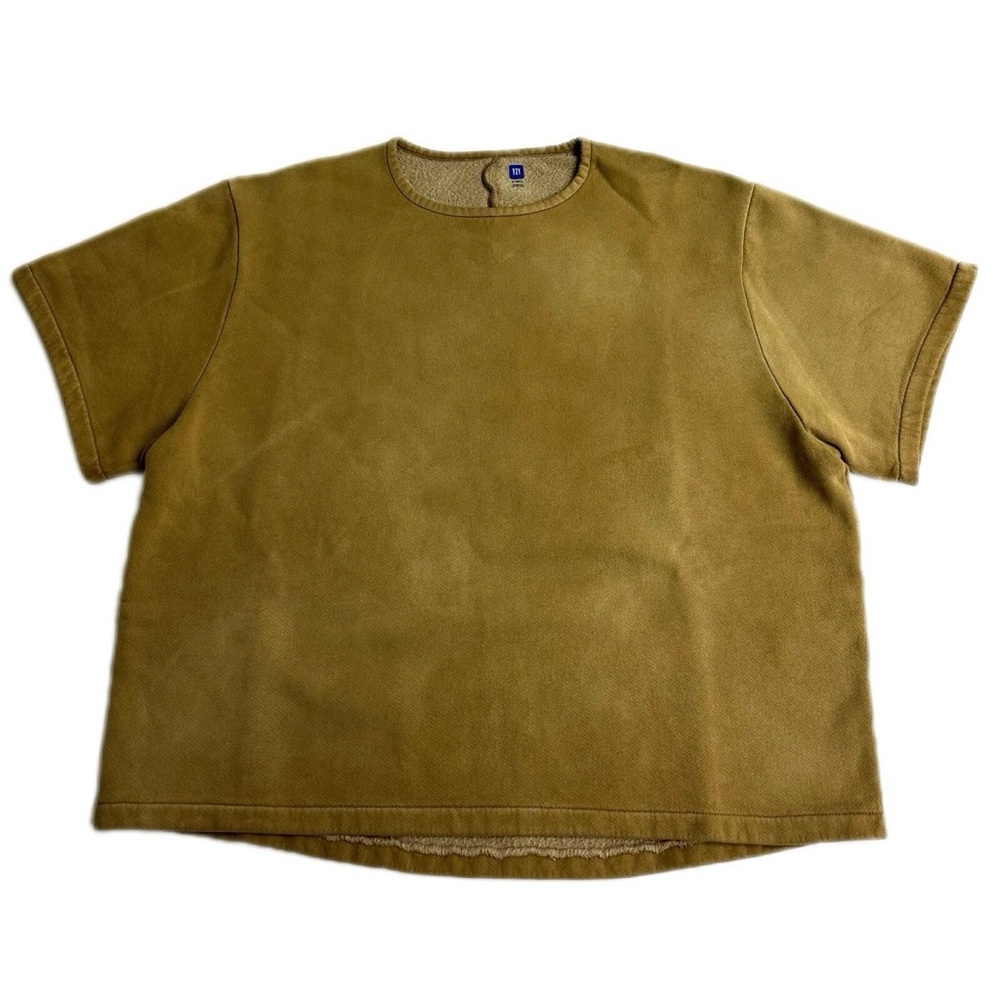 YEEZY GAP ENGINEERED BY BALENCIAGA UNRELEASED FLEECE BRONZE YOLK TEE MENS S M L